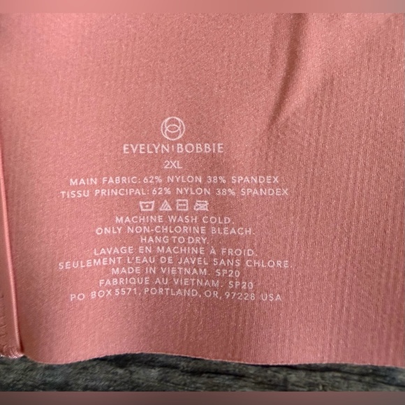Evelyn Bobbie Size 2X The Beyond Bra Dusty Rose Mauve Pink Wireless Comfort - Picture 3 of 12
